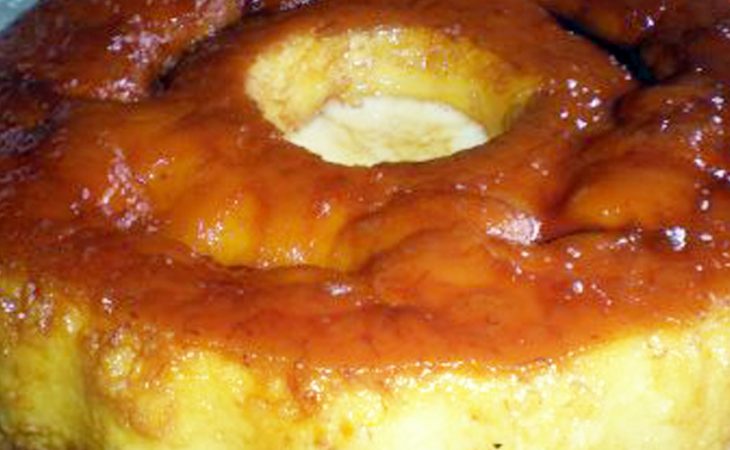 Receita de Pudim de Banana com muito sabor