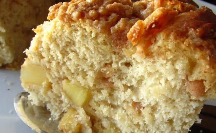 Bolo de Maçã delicioso e crocante