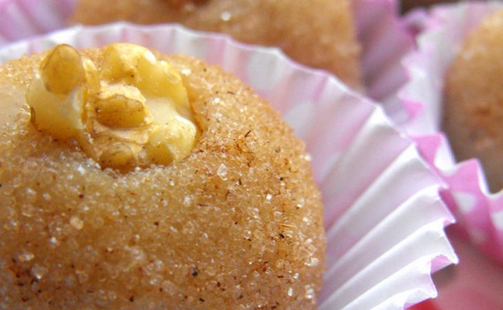 Beijinhos de noz deliciosos em 5 minutos