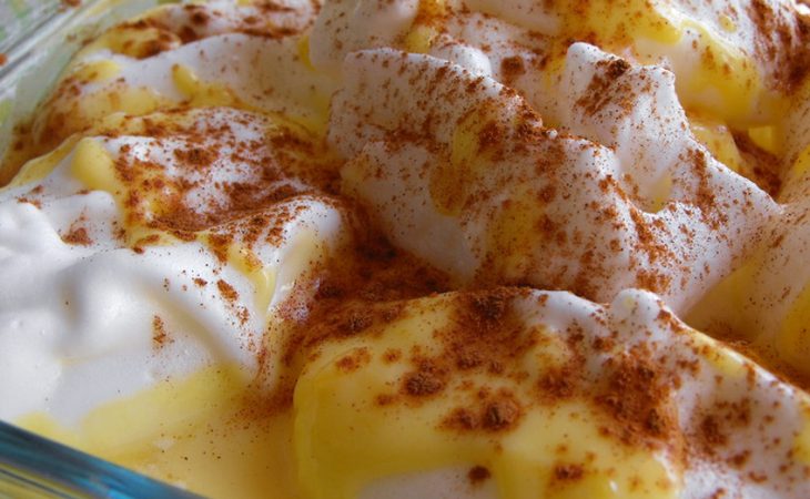 Farófias deliciosas no micro-ondas