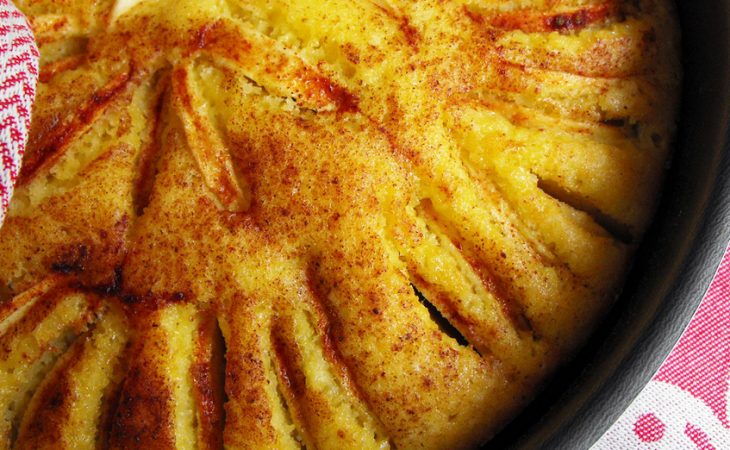 Bolo de maçã muito saboroso