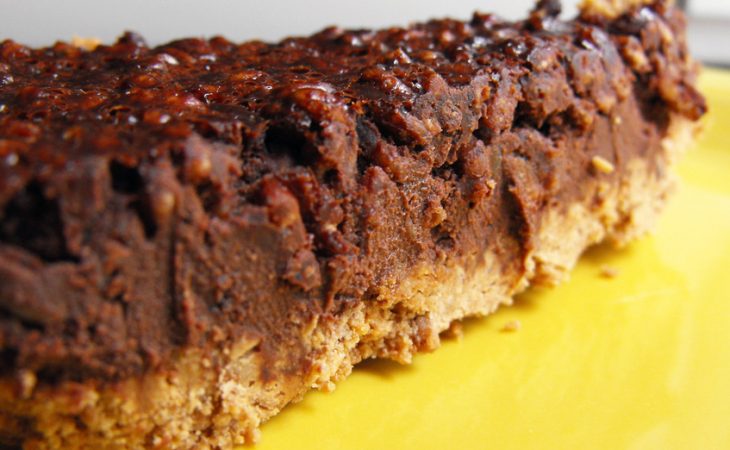 Tarte de chocolate fácil e deliciosa