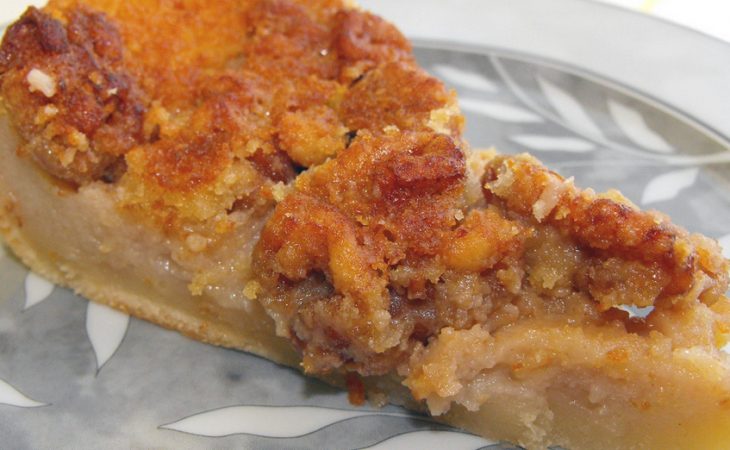 Queijada de noz deliciosa