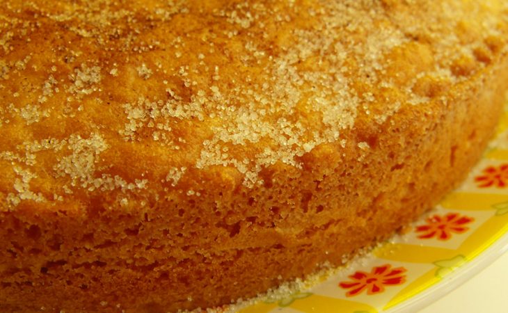 Bolo preto de Santa Clara delicioso