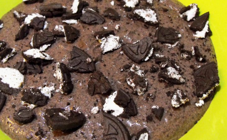 Mousse de bolachas de chocolate e iogurte grego em 2 minutos