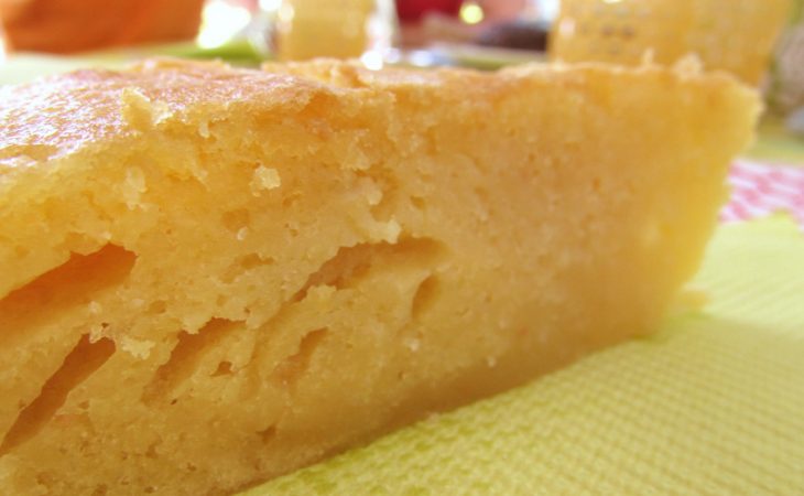 Tarte de feijão branco com amêndoa muito saborosa