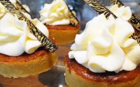 Bolinho de Abóbora com Mousse de Mascarpone que é uma Delícia