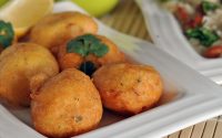 Sonhos de Bacalhau e Arroz de Feijão cheios de sabor