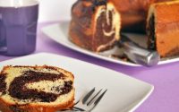 Bolo Mármore para o lanche