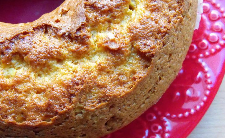 Bolo de laranja flan que é uma delícia