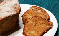 Bolo de Maçã com Canela que é uma delícia