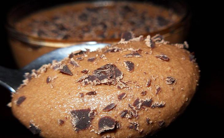 Mousse de Chocolate para a sobremesa