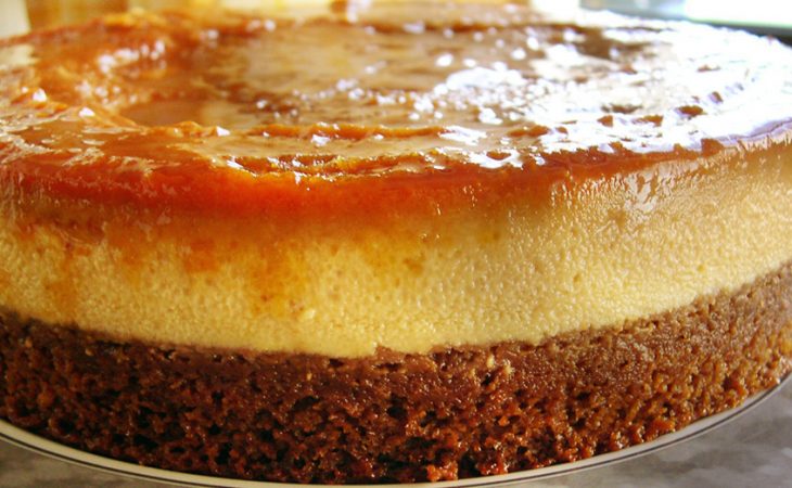 Bolo pudim, o mais saboroso que fiz