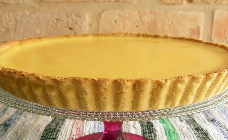 Tarte Lemon Curd que é uma delícia
