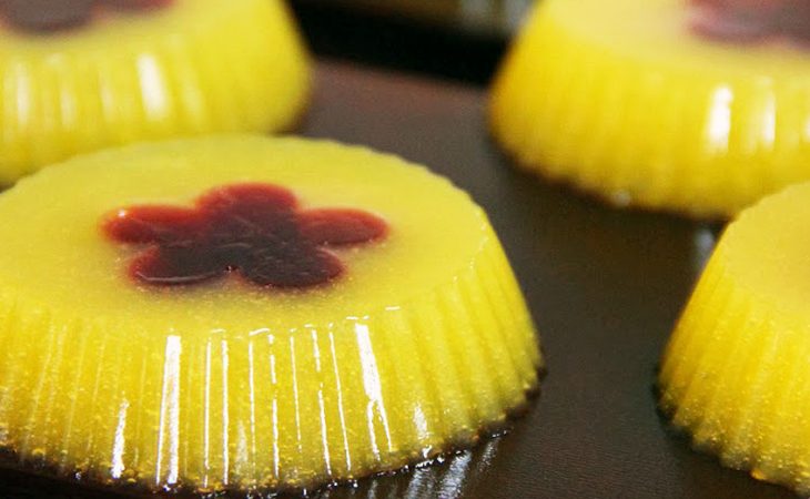 Gelatina de algas marinhas que solidifica em 5 minutos