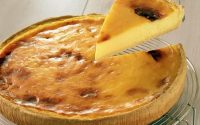 Tarte de pudim flan rápida e deliciosa
