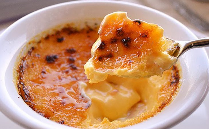 Creme Brûlée Leve e Saboroso