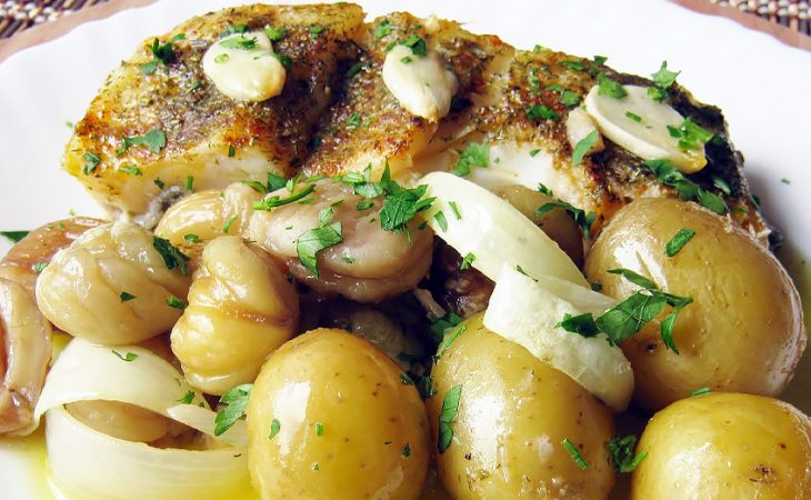 Bacalhau com Batatas e Castanhas de comer e chorar por mais