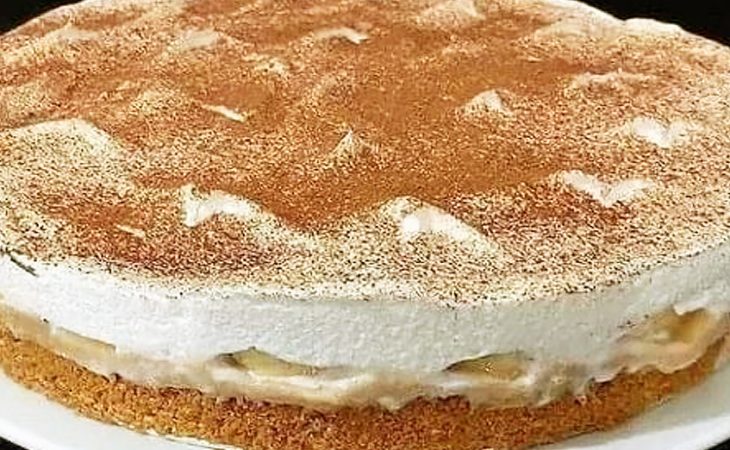 Bolo Banoffe delicioso
