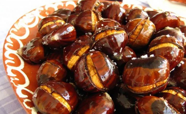 Castanhas Fritas muito saborosas