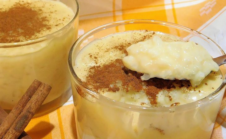Receita de Arroz doce super saboroso