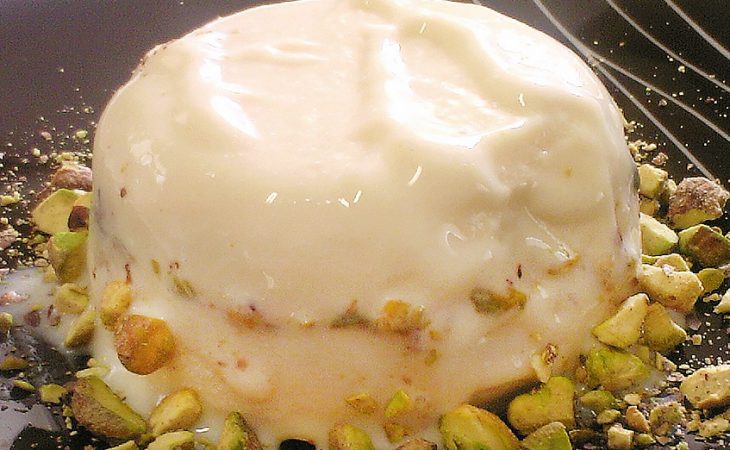 Kulfi de maracujá e pistacho