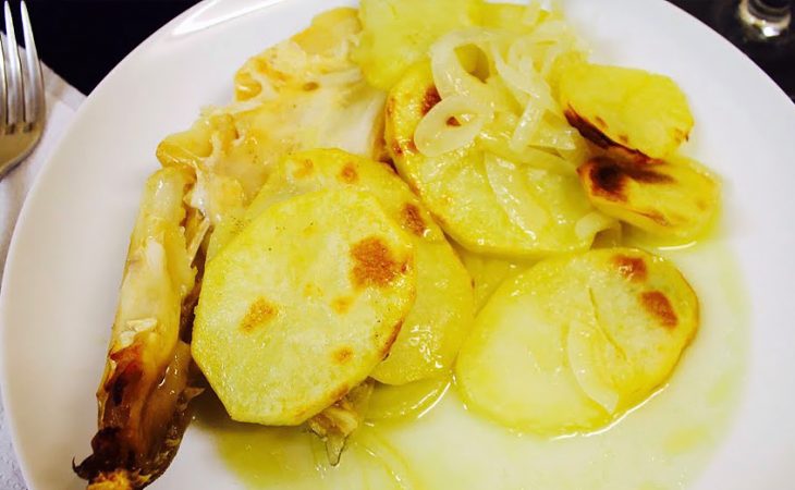 Caras de bacalhau no forno cheias de sabor