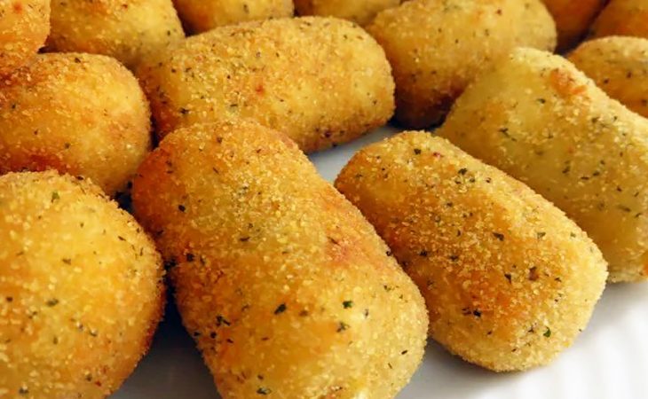 Croquetes de Chuchu cheios de sabor