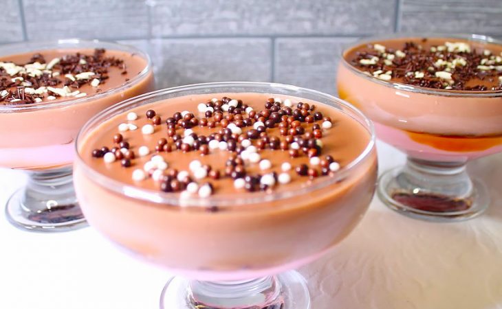 Pudim de boca doce cheio de sabor
