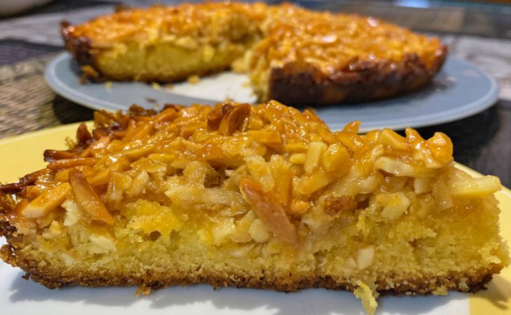 Tarte de Amêndoa de Comer e Chorar por Mais