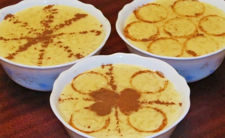 Arroz Doce com Leite Condensado