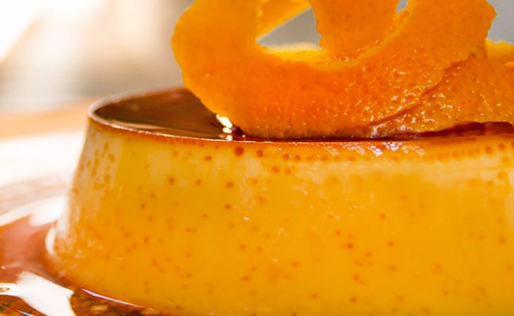 Pudim de Laranja que é uma delícia