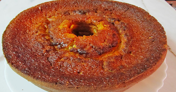 Bolo de Leite Enqueijado Delicioso