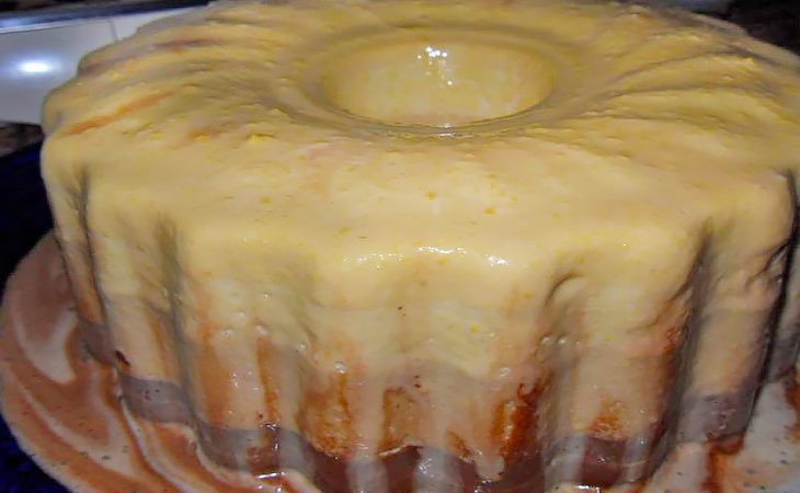 Pudim Três Aromas Delicioso