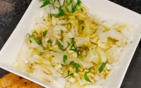 Bacalhau Desfiado com Salsa – Simples, Rápido e Delicioso
