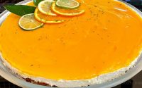 Cheesecake de Limão Fresco e Delicioso