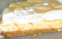 Tarte de Limão Merengada Cheia de Sabor