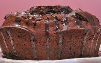 Bolo de Banana e Chocolate