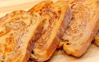 Rabanadas em Pão de Forma Sem Óleo e Sem Fritar