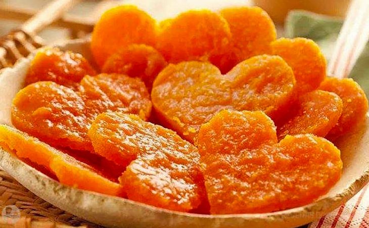Doce de Abóbora Coração