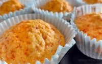 Como Fazer Queques de Laranja e Cenoura