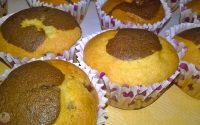 Queques de Laranja e Cacau