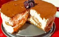 Tiramisù com Queijo Creme