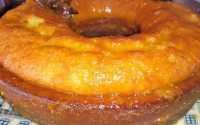 Bolo de Laranja Molhadinho