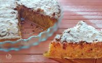 Tarte de Feijão com Avelãs Cheia de Sabor
