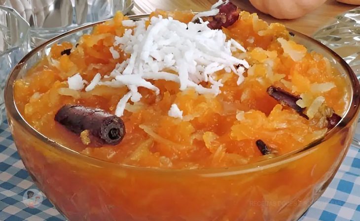 Doce Ralado de Abóbora da Avó