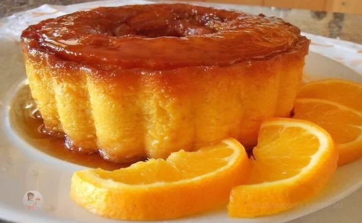 Pudim de Laranja Maravilhoso e Cheio de Sabor