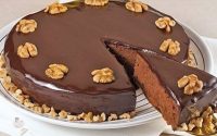 Bolo de Chocolate e Noz Divinal