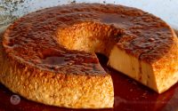 Pudim de Ovos e Laranja