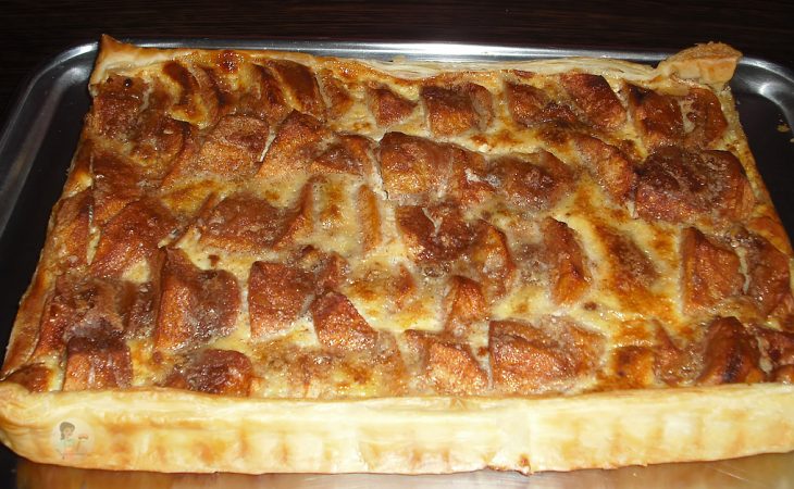 Receita de Tarte Folhada de Maçã